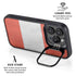 Peru Flag Distressed iPhone 14 Pro Kickstand Case